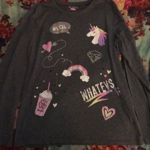 Girls long sleeve shirt